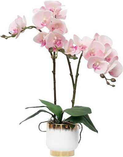 Orchidea rosa artificiale